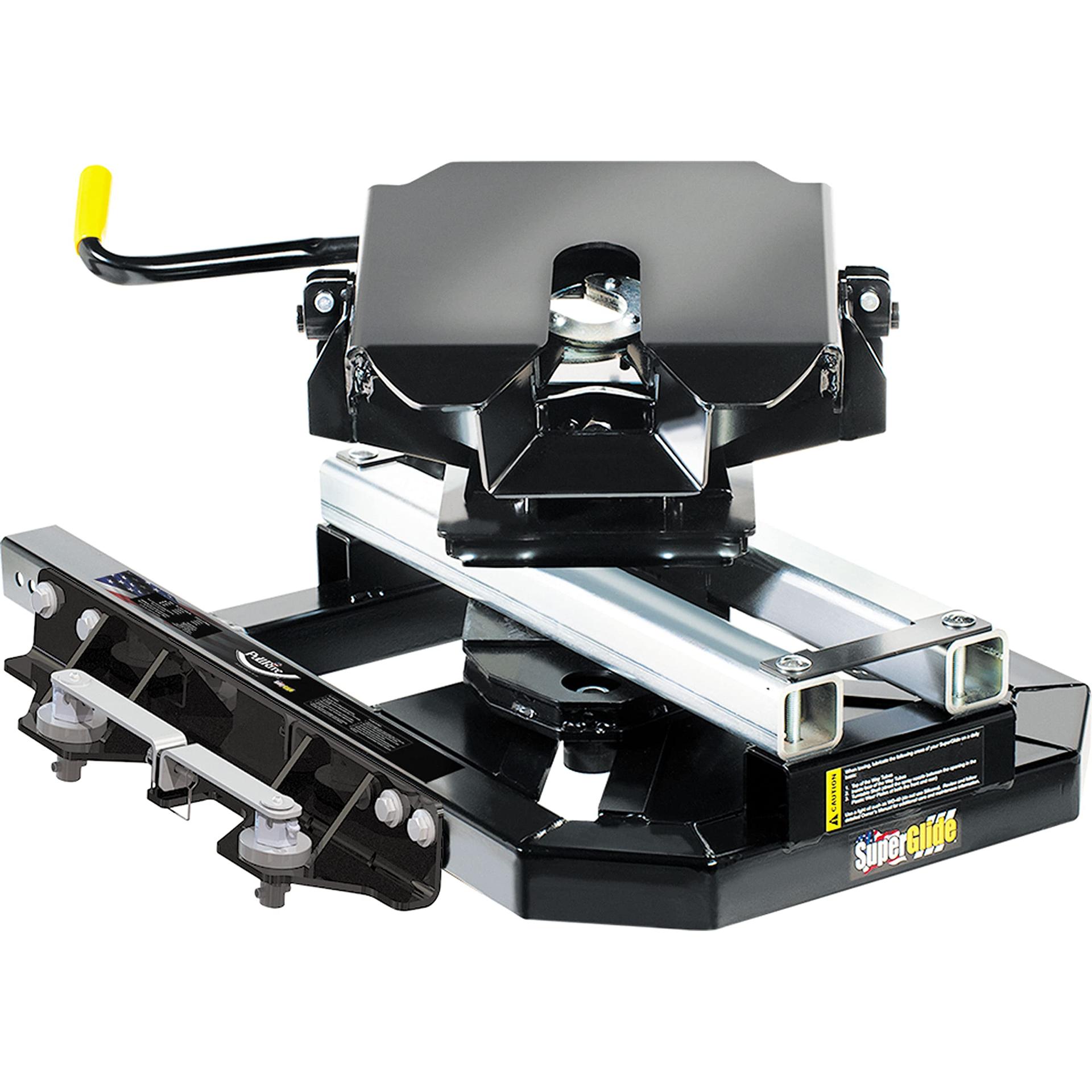 PULLRITE 2715 OE Puck Series SuperGlide Hitch 16K for Chevy/GMC, Black - High quality product image showing PULLRITE 2715 OE Puck Series SuperGlide Hitch 16K for Chevy/GMC, Black details and features