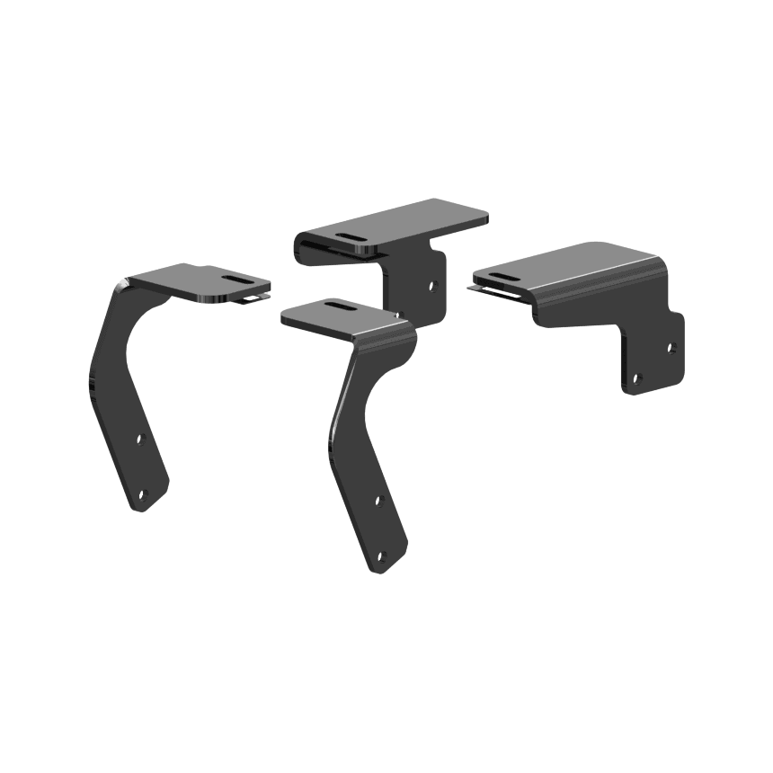 PULLRITE 2764 ISR Series Custom Mounting Kit - 2016/2017 Dodge Ram 1500 Without Air Bags - High quality product image showing PULLRITE 2764 ISR Series Custom Mounting Kit - 2016/2017 Dodge Ram 1500 Without Air Bags details and features