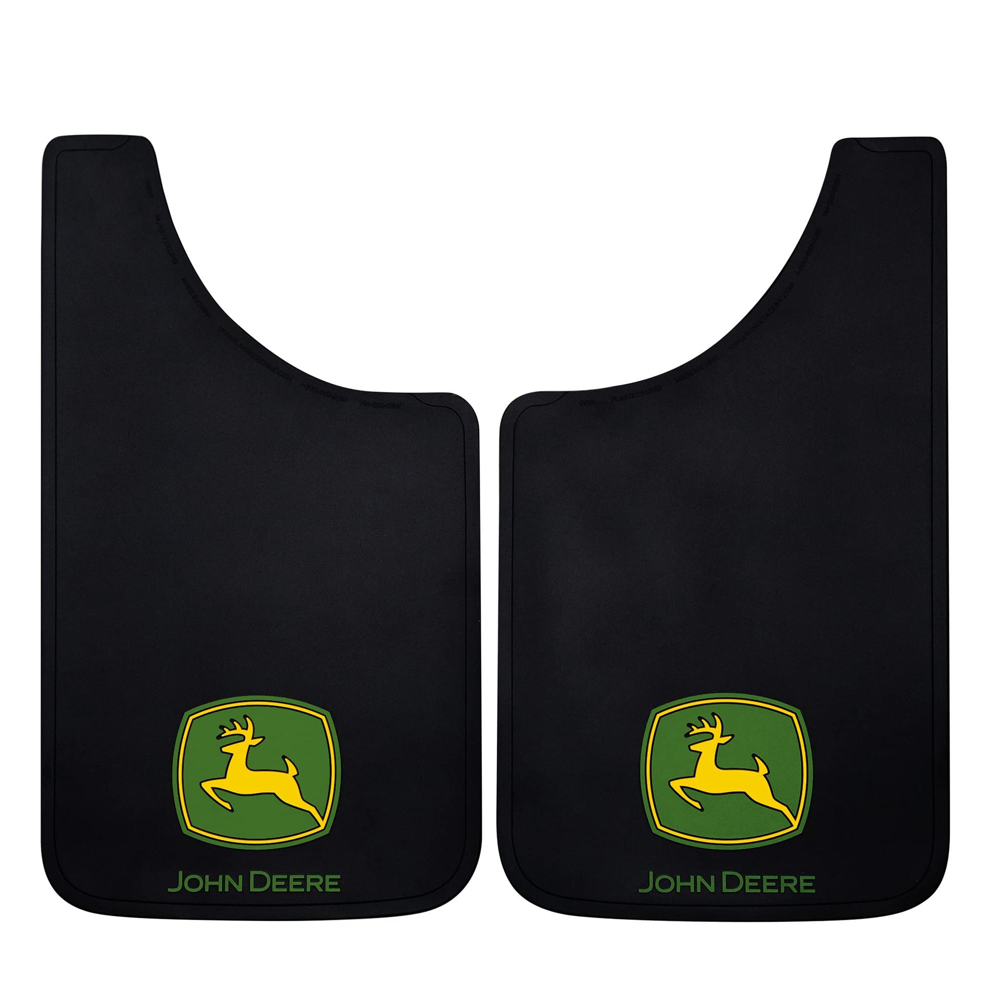 PLASTICOLOR 000537R01 John Deere 11x19 Easy Fit Mud Guard - Set of 2 - High quality product image showing PLASTICOLOR 000537R01 John Deere 11x19 Easy Fit Mud Guard - Set of 2 details and features