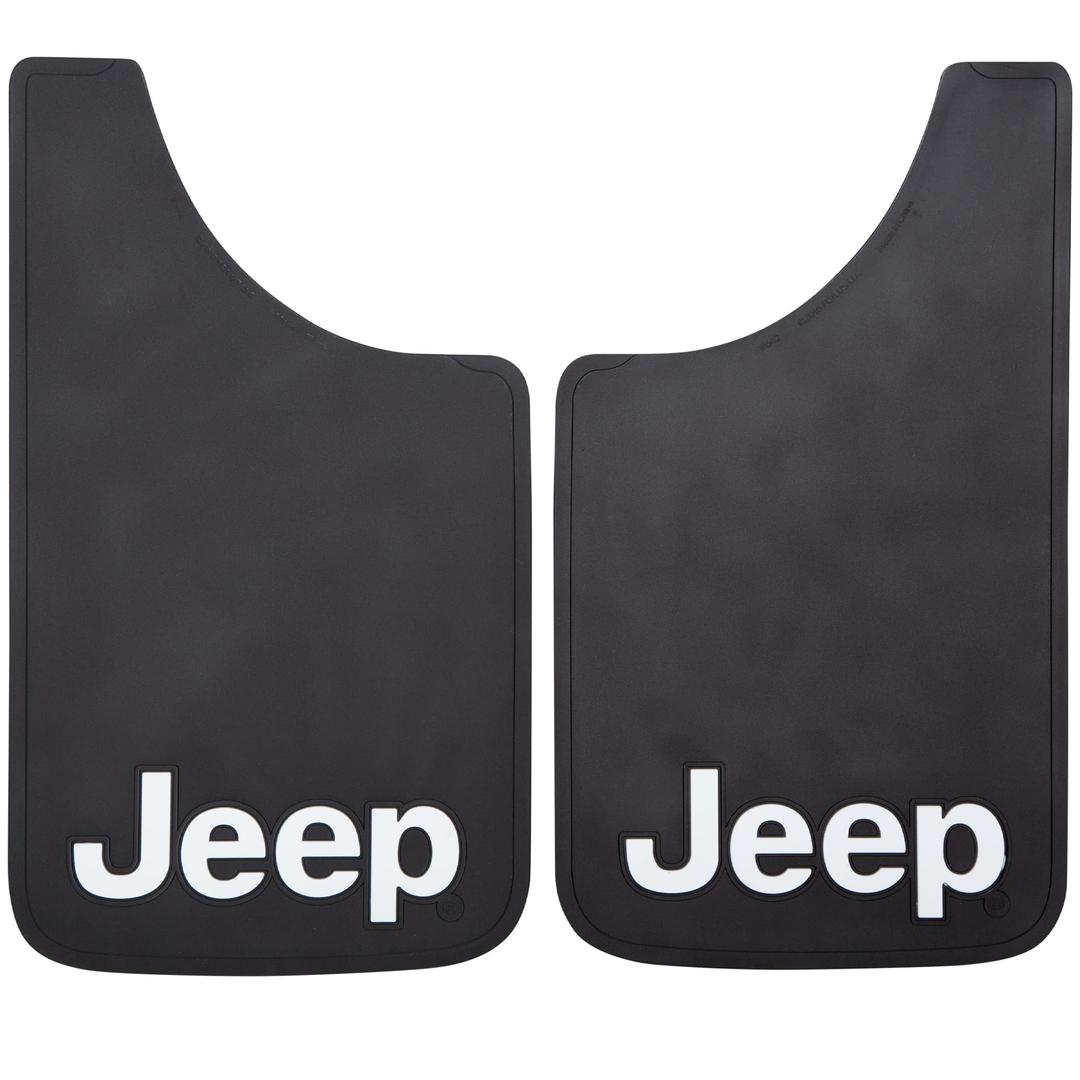 PLASTICOLOR 000542R01 Jeep 11x19 Mud Guards, 11 INCH x 19 INCH Mud Guards - The Twister Group product
