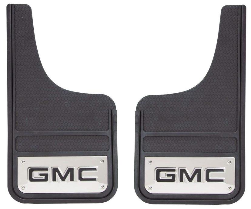PLASTICOLOR 001841R01 Gmc Heavy Duty Front 12 X 23 Mud Guards, 12 INCH x 23 INCH Front Mud Guards by