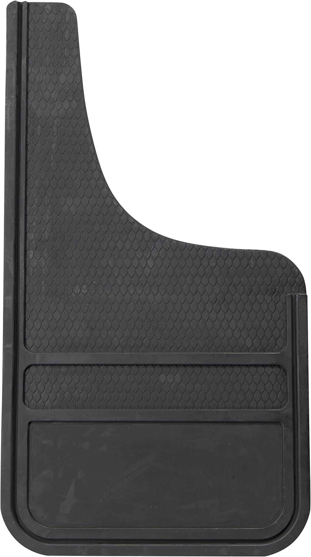 PLASTICOLOR 001845R01 Plain Heavy Duty Front 12 X 23 Mud Guards No Chrome, 12 INCH x 23 INCH Front Mud Guards by - The Twister Group Tools product