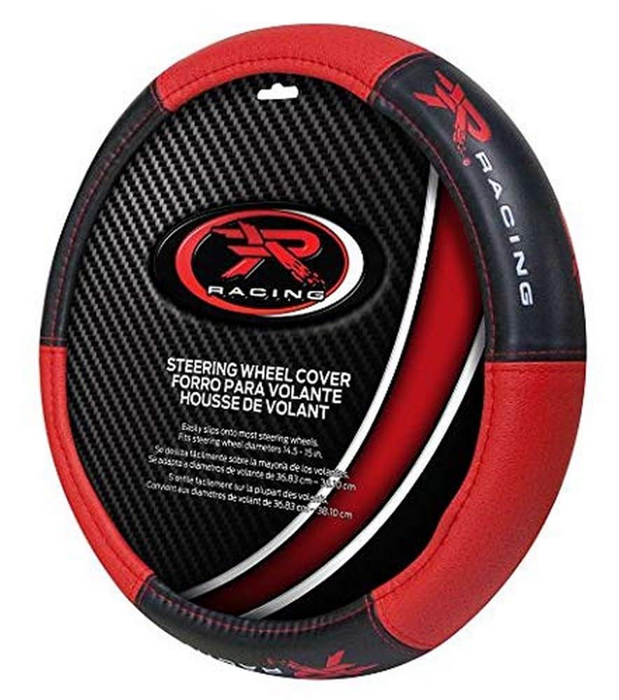 PLASTICOLOR 006768R04 R Racing Sport Red SWC, Steering Wheel Cover - The Twister Group product