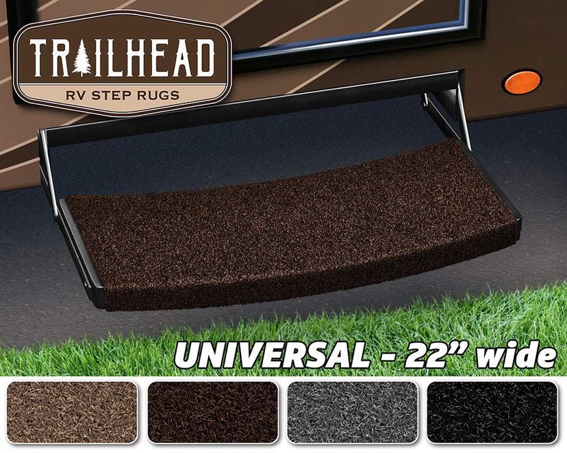 PREST-O-FIT 2-0221 Grizzly Brown RV Step Rug