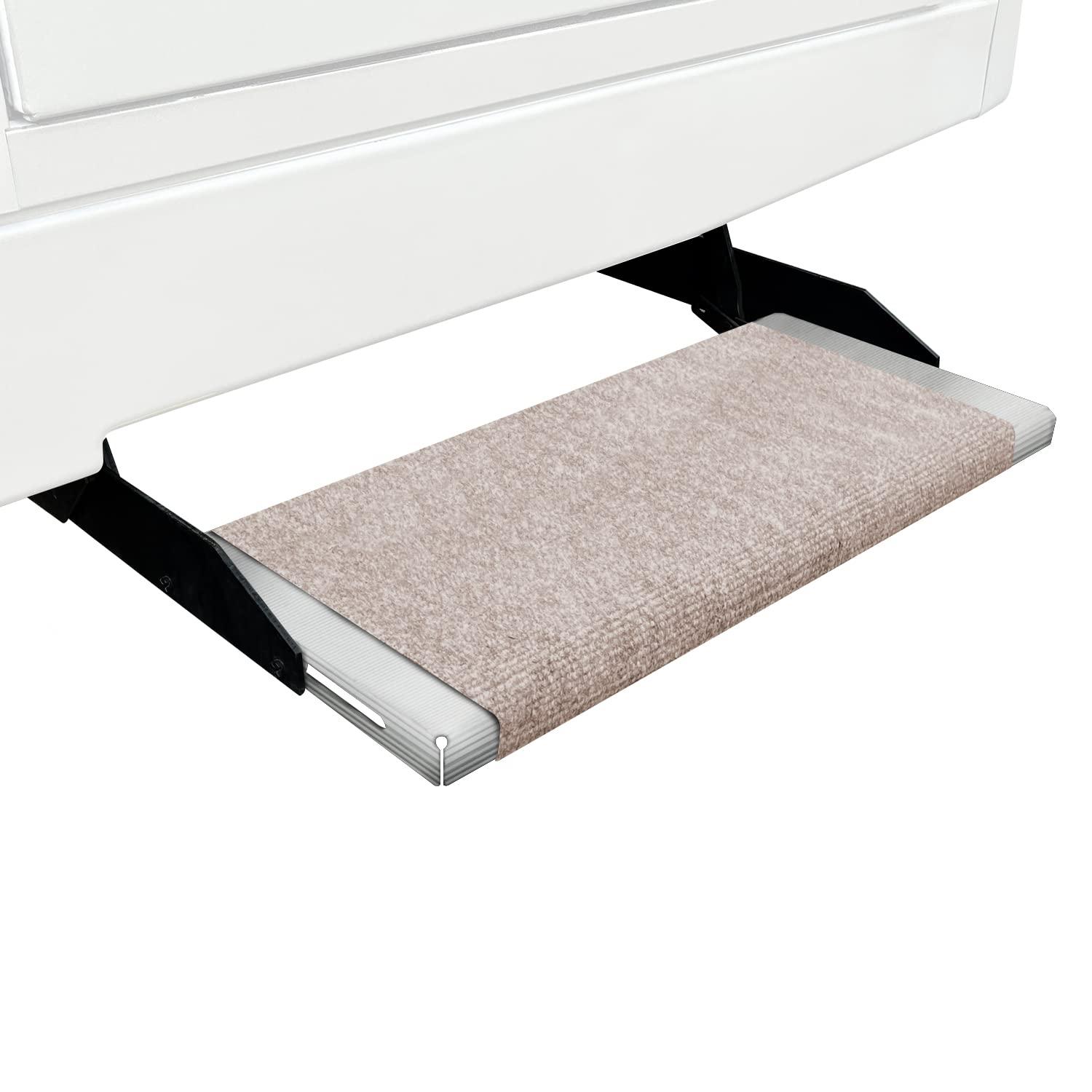 PREST-O-FIT 2-0351 Outrigger RV Step Rug Walnut Brown 23 In. Wide - High quality product image showing PREST-O-FIT 2-0351 Outrigger RV Step Rug Walnut Brown 23 In. Wide details and features