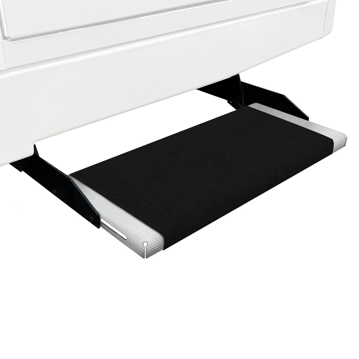 PREST-O-FIT 2-0354 Outrigger RV Step Rug Black Onyx 23 In. Wide - High quality product image showing PREST-O-FIT 2-0354 Outrigger RV Step Rug Black Onyx 23 In. Wide details and features