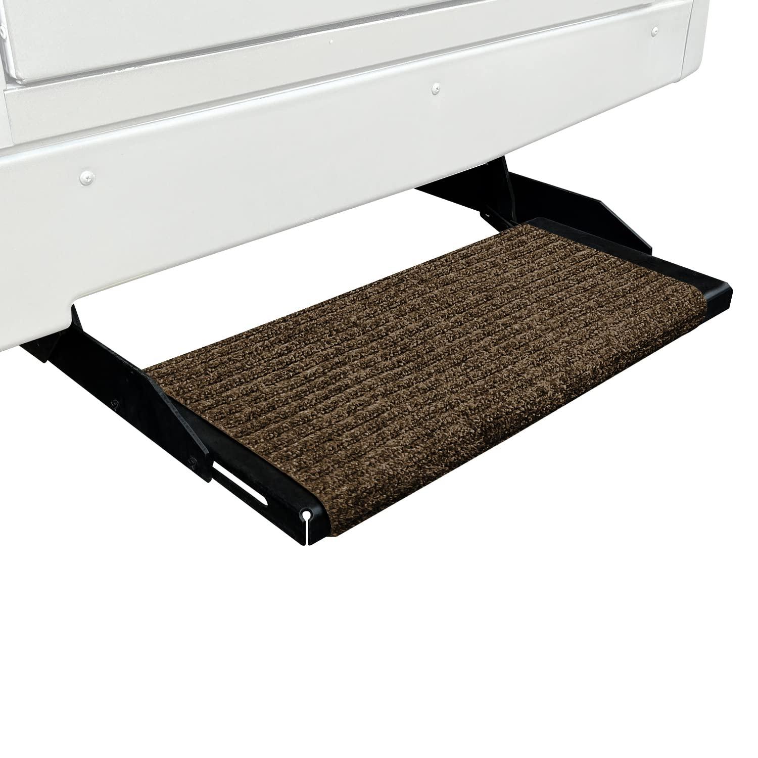 PREST-O-FIT 2-0421 Ruggids RV Step Rug Sierra Brown 23 In. Wide - High quality product image showing PREST-O-FIT 2-0421 Ruggids RV Step Rug Sierra Brown 23 In. Wide details and features