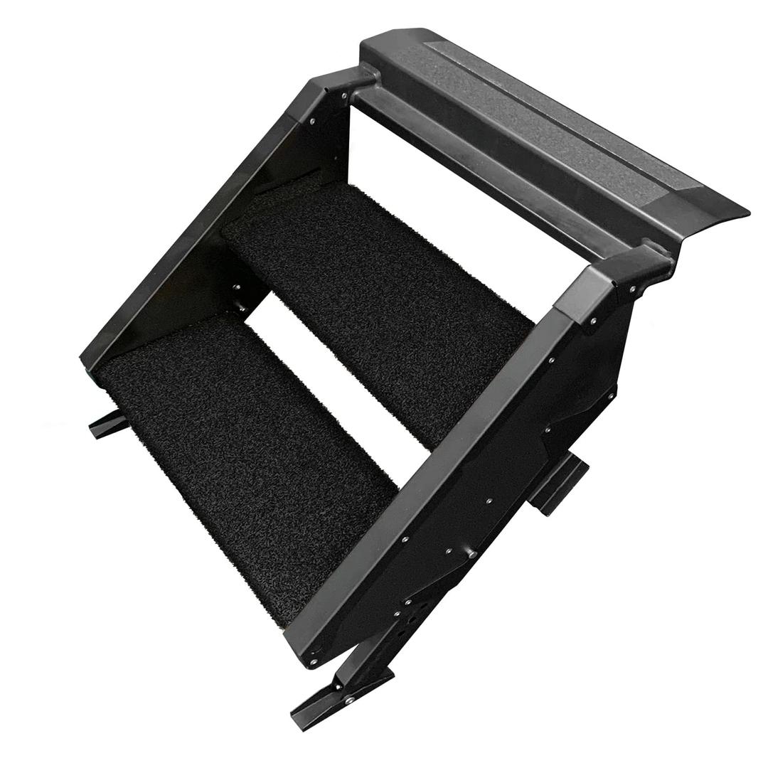 PREST-O-FIT 2-0500 Trailhead Step Rug 17.5 INCH Wide for MORryde StepAbove 2 Step - Obsidian Black - The Twister Group Tools product