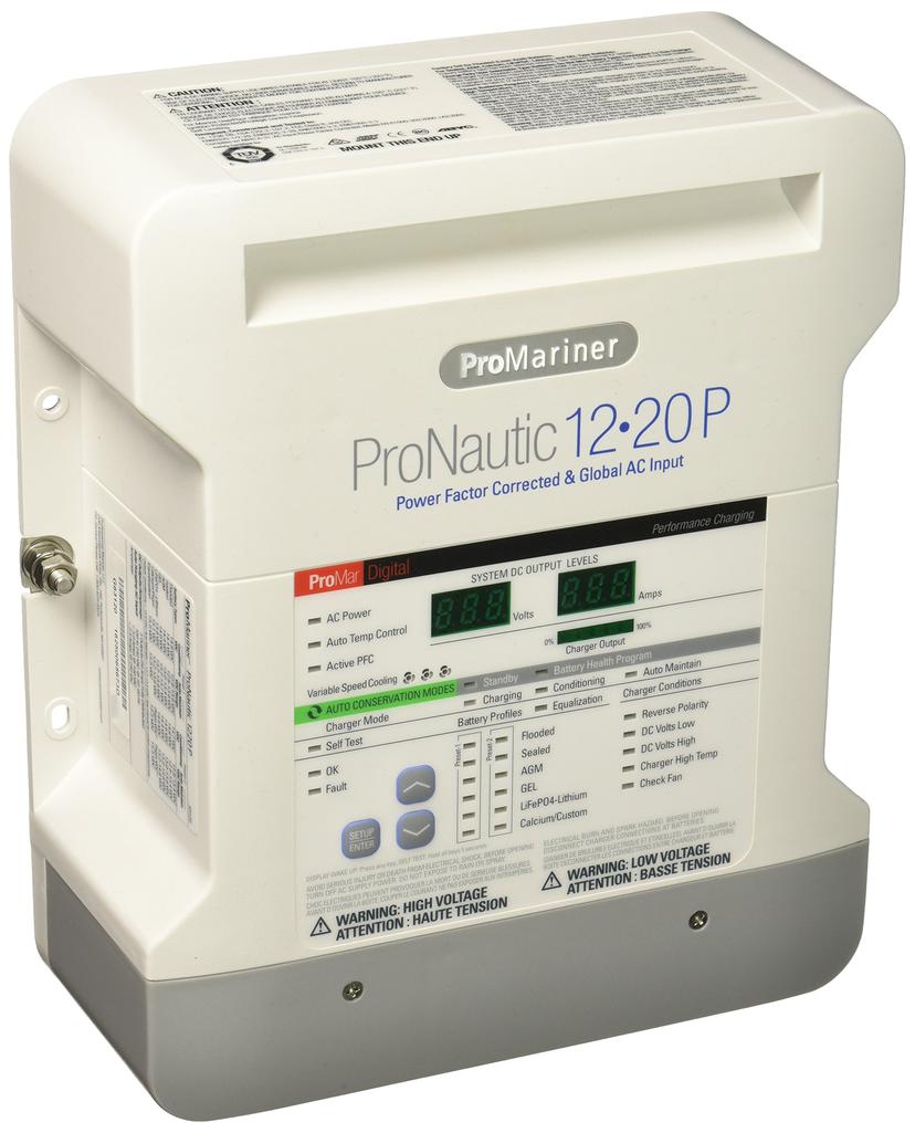PROMARINER 63120 ProNauticP Series 1220P - 12 Volt, 20 Amp Battery Charger