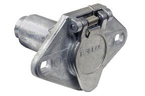 POLLAK 11609 6-Way Connector Socket Covered Back - The Twister Group Tools product
