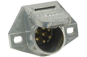POLLAK 11720EP 7-Way Connector Socket - The Twister Group Tools product