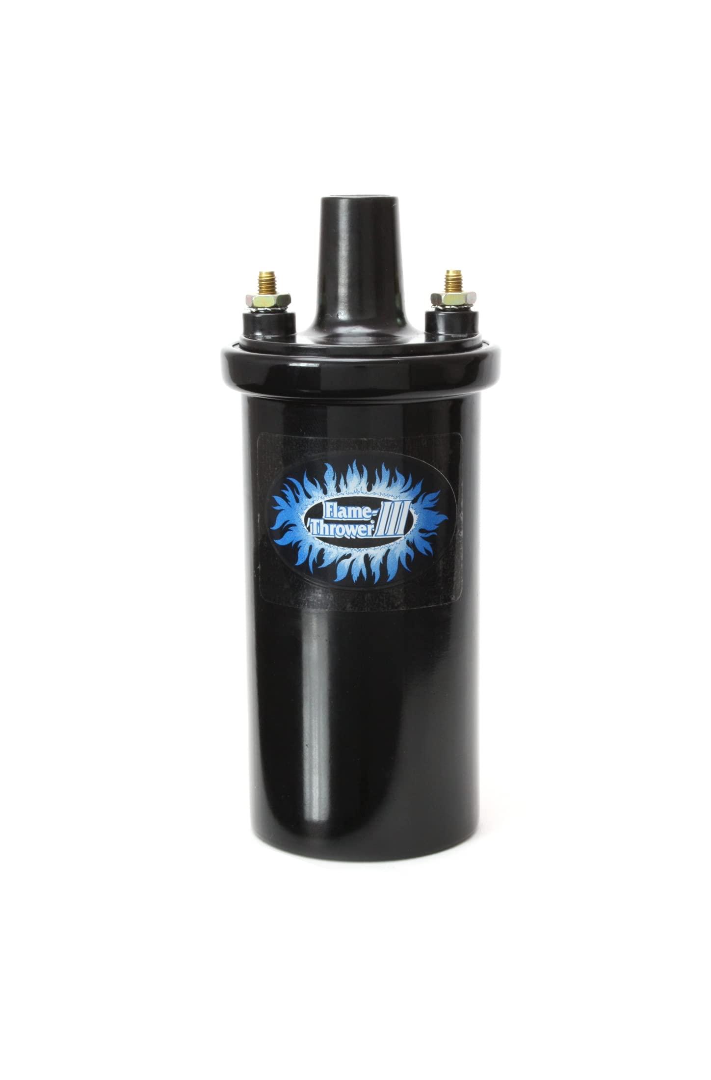 PERTRONIX 44011 Flame-Thrower III Black 45,000 Volt 0.32 ohm Coil - High quality product image showing PERTRONIX 44011 Flame-Thrower III Black 45,000 Volt 0.32 ohm Coil details and features