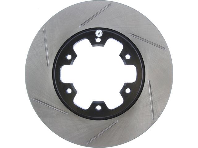STOP TECH 126.42029SR Brake Rotor; SportStop Slotted; Silver E-Coated; Alloy; Single - The Twister Group Tools product