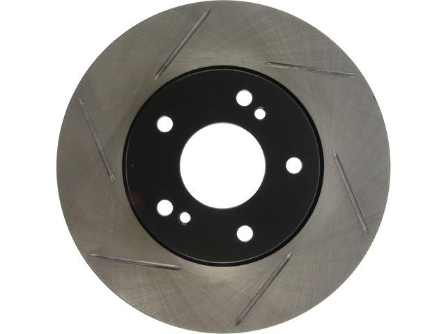 STOP TECH 126.42069SR Brake Rotor; SportStop Slotted; Silver E-Coated; Alloy; Single - The Twister Group Tools product