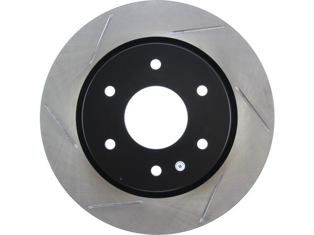 STOP TECH 126.42090SL Brake Rotor; SportStop Slotted; Silver E-Coated; Alloy; Single - High quality product image showing STOP TECH 126.42090SL Brake Rotor; SportStop Slotted; Silver E-Coated; Alloy; Single details and features