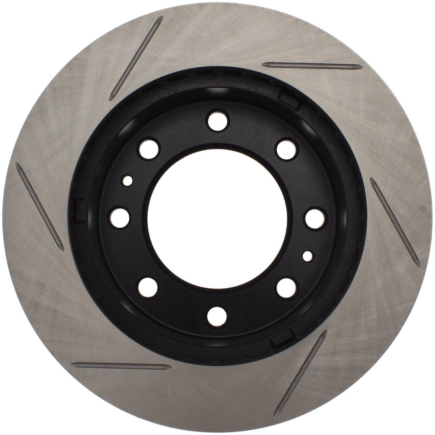 STOP TECH 126.66059SL Front Left Sport Slotted Brake Rotor - High quality product image showing STOP TECH 126.66059SL Front Left Sport Slotted Brake Rotor details and features