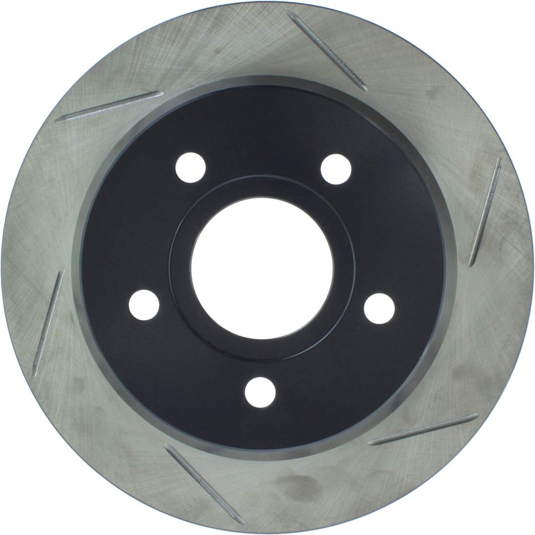 STOP TECH 126.67043SL Rear Left Sport Slotted Brake Rotor - The Twister Group Tools product