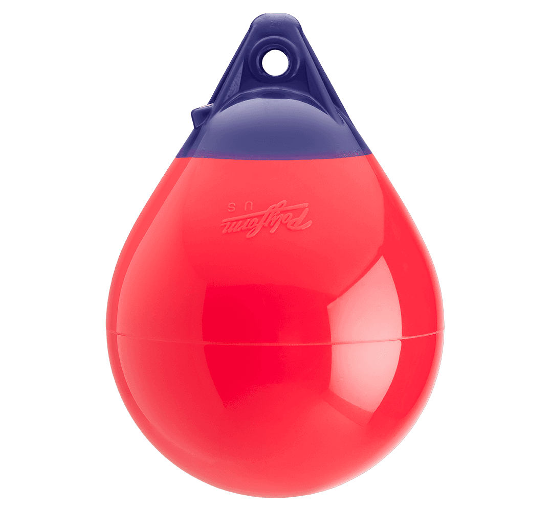 POLYFORM A-0-RED A-0 Buoy Red 8 x 11.5 in. - High quality product image showing POLYFORM A-0-RED A-0 Buoy Red 8 x 11.5 in. details and features