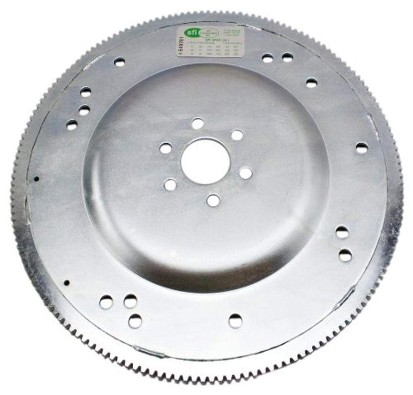 PRW 1830210 Xtreme Duty SFI-Rated Internal Balance 164 Teeth Steel Flexplate for Ford 289-351W, White Zinc
