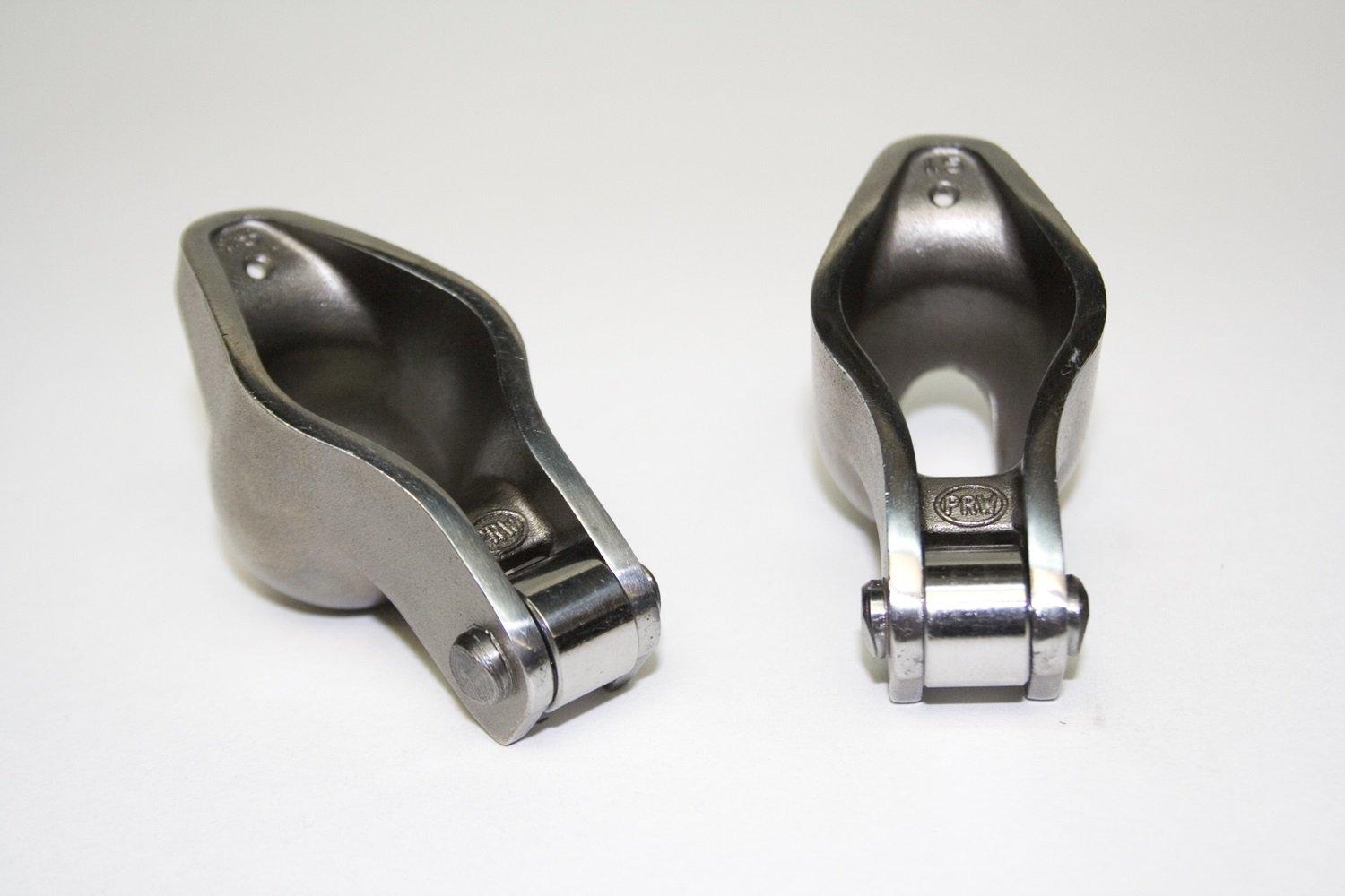 PRW 0835002 Sportsman Roller Tip Rocker Arms for Small Block Chevy 262-400, 1.5 Ratio for 3/8 INCH Studs, Self Aligning - High quality product image showing PRW 0835002 Sportsman Roller Tip Rocker Arms for Small Block Chevy 262-400, 1.5 Ratio for 3/8 INCH Studs, Self Aligning details and features
