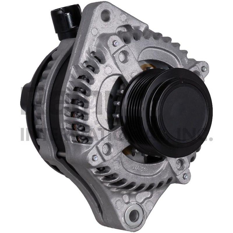 REMY 11119 Alternator/ Generator OE Replacement; Alternator; 8 Millimeter x 1.25 Positive Battery Output Terminal; Internal Fan; Model NDIISC6P; 66.6 Millimeter Nominal Pulley Diameter; 6 Groove Clutch Or Decoupler Pulley; 130 Amps Output (REFURBISHED) - The Twister Group Tools product