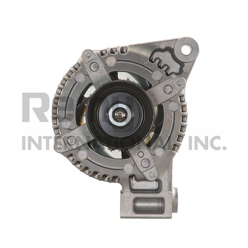 REMY 12824 Alternator/ Generator; OE Replacement; Alternator; 8 Millimeter x 1.25 Positive Battery Output Terminal; Internal Fan; Model NDIISC6P; 59.1 Millimeter Nominal Pulley Diameter; 6 Groove Serpentine Belt Pulley; 150 Amps Output (REFURBISHED) - High quality product image showing REMY 12824 Alternator/ Generator; OE Replacement; Alternator; 8 Millimeter x 1.25 Positive Battery Output Terminal; Internal Fan; Model NDIISC6P; 59.1 Millimeter Nominal Pulley Diameter; 6 Groove Serpentine Belt Pulley; 150 Amps Output (REFURBISHED) details and features