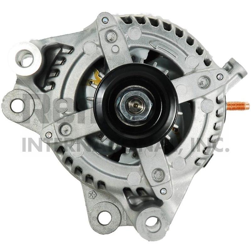 REMY 20017 Alternator/ Generator; OE Replacement; Alternator; 8 Millimeter x 1.25 Positive Battery Output Terminal; Internal Fan; Model NDIESC6P; 54 Millimeter Nominal Pulley Diameter; 6 Groove Serpentine Belt Pulley; 150 Amps Output (REFURBISHED) - High quality product image showing REMY 20017 Alternator/ Generator; OE Replacement; Alternator; 8 Millimeter x 1.25 Positive Battery Output Terminal; Internal Fan; Model NDIESC6P; 54 Millimeter Nominal Pulley Diameter; 6 Groove Serpentine Belt Pulley; 150 Amps Output (REFURBISHED) details and features