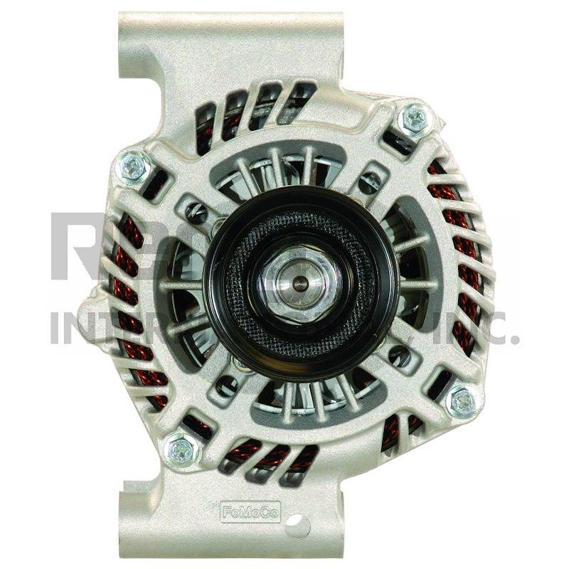REMY 23010 Alternator/ Generator; OE Replacement; Alternator; 8 Millimeter x 1.25 Positive Battery Output Terminal; Internal Fan; Model MIIIA29G; 61.1 Millimeter Nominal Pulley Diameter; 6 Groove Serpentine Belt Pulley; 150 Amps Output (REFURBISHED) - The Twister Group Tools product