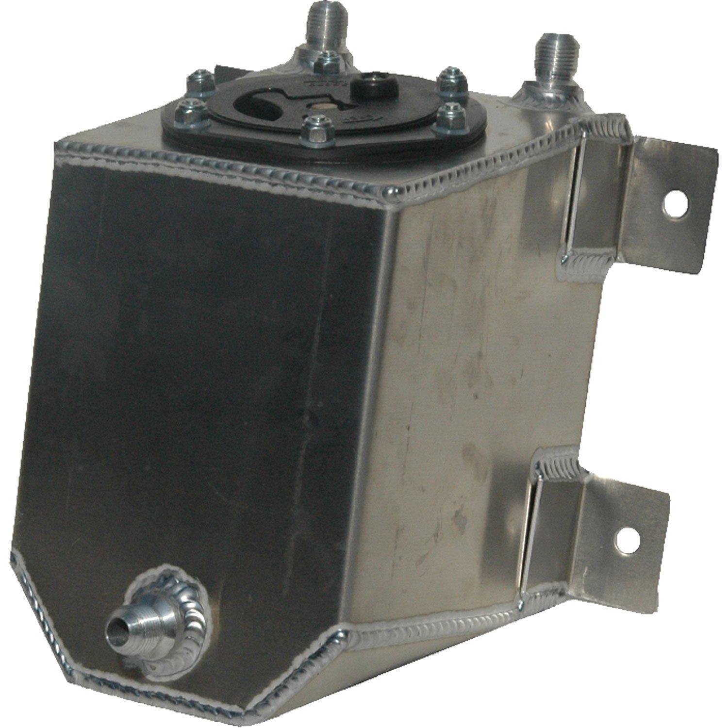 RCI 2010A Aluminum Fuel Cell, Natural Aluminum Color, 1 Gallon, 6L x 6W x 6H - High quality product image showing RCI 2010A Aluminum Fuel Cell, Natural Aluminum Color, 1 Gallon, 6L x 6W x 6H details and features