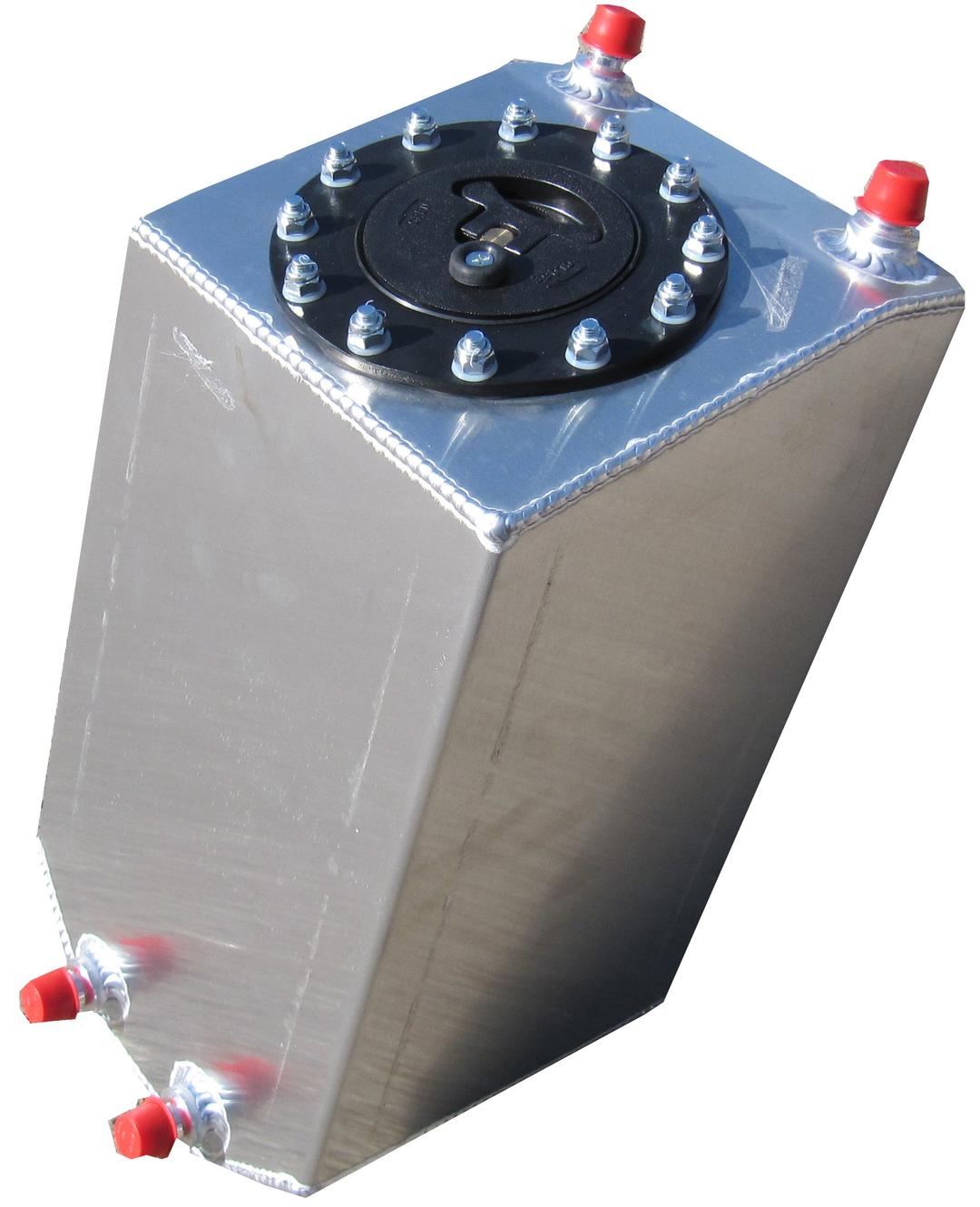 RCI 2030A Aluminum Fuel Cell, Natural Aluminum Color, 3 Gallon, 8L x 8W x 15H - The Twister Group Tools product