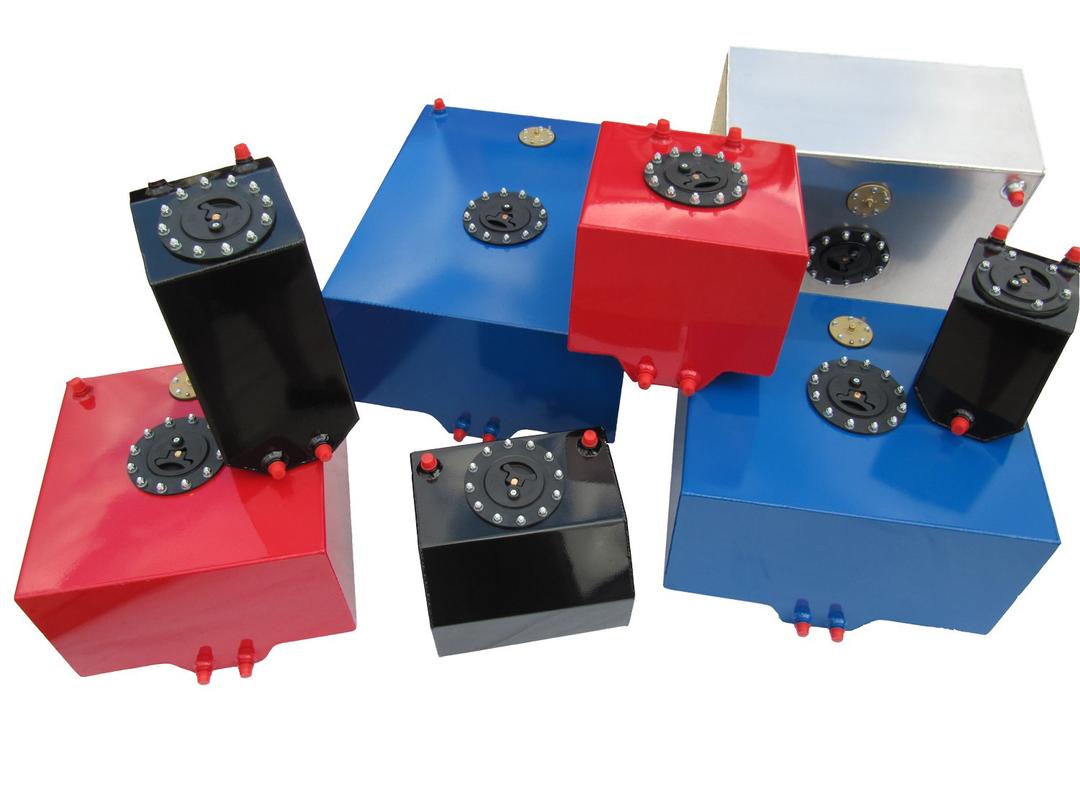 RCI 2120D uel Cell; 17 Inch Length x 17 Inch Width x 11 Inch Height; 12 Gallon; Powder Coated; Black; Polyethylene; Without Mounting Hardware - The Twister Group Tools product