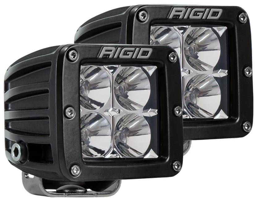 RIGID 202113 D-Series PRO Flood Beam, Pair, Universal, 2-Pack