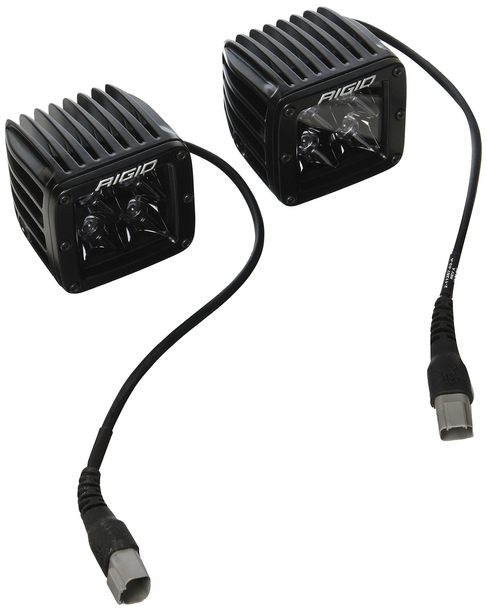 RIGID 202213BLK D-Series PRO, Spot Optic, Midnight Edition, Surface Mount | Pair - High quality product image showing RIGID 202213BLK D-Series PRO, Spot Optic, Midnight Edition, Surface Mount | Pair details and features