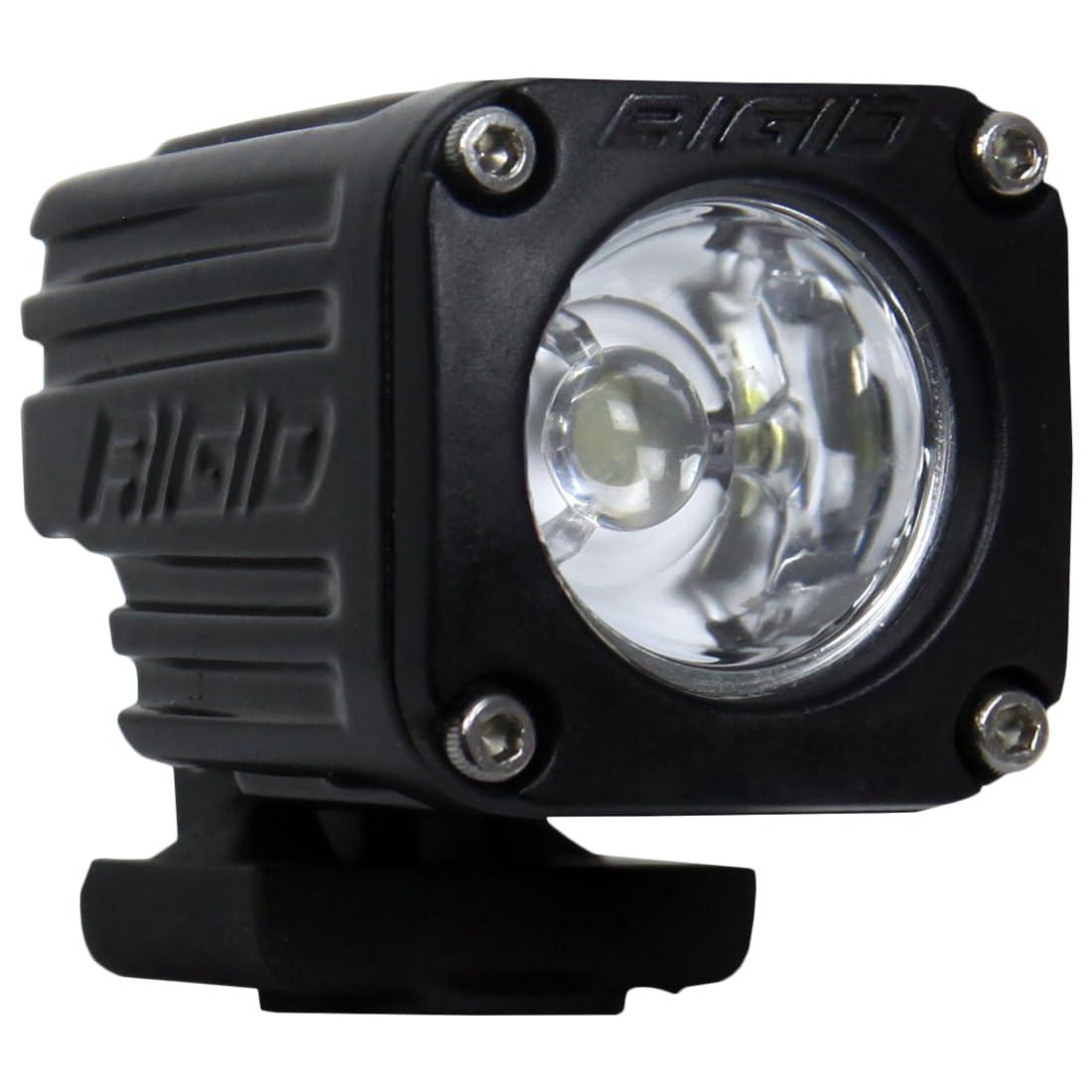 RIGID 20521 Black Flood Surface Mount (Ignite LED): Mounting Accessories For Offroad Use - High quality product image showing RIGID 20521 Black Flood Surface Mount (Ignite LED): Mounting Accessories For Offroad Use details and features