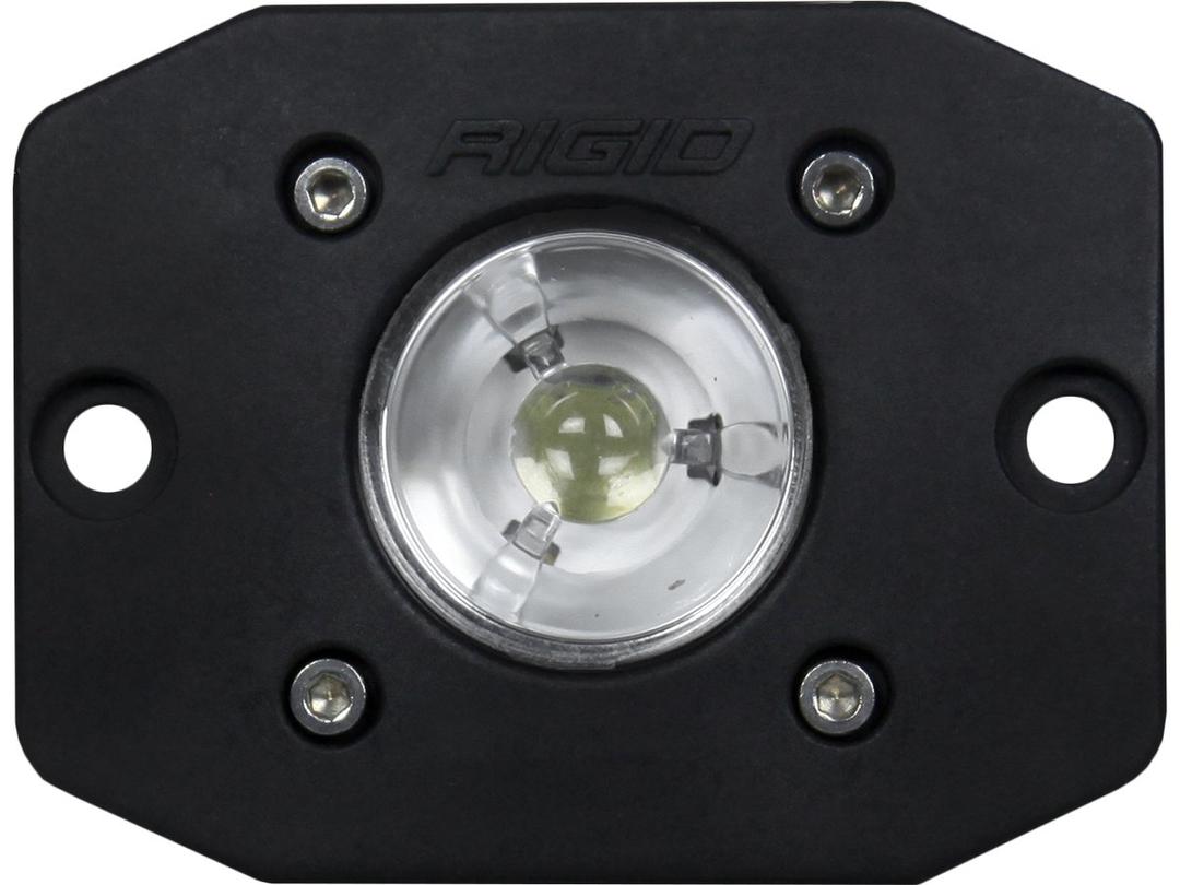 RIGID 20621 Black Flush Mount (Ignite LED Flood) - The Twister Group Tools product
