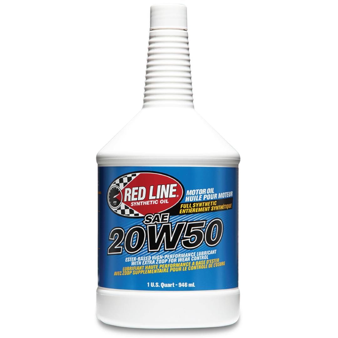 RED LINE 12504 SAE 20W50 Fully Synthetic Motor Oil - 1 Quart - The Twister Group Tools product