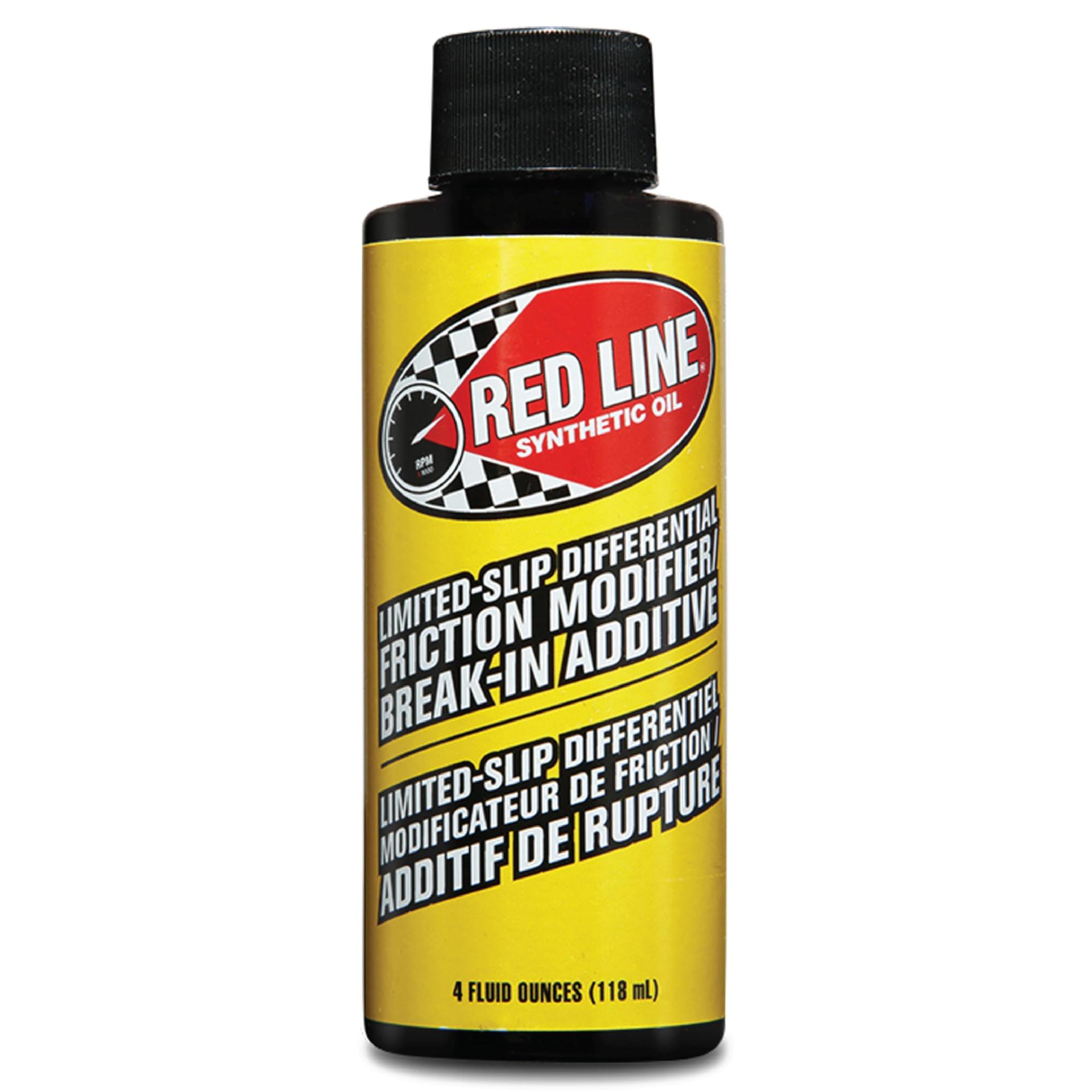 RED LINE 80301 Limited Slip Friction Modifier - 4 Ounce - High quality product image showing RED LINE 80301 Limited Slip Friction Modifier - 4 Ounce details and features