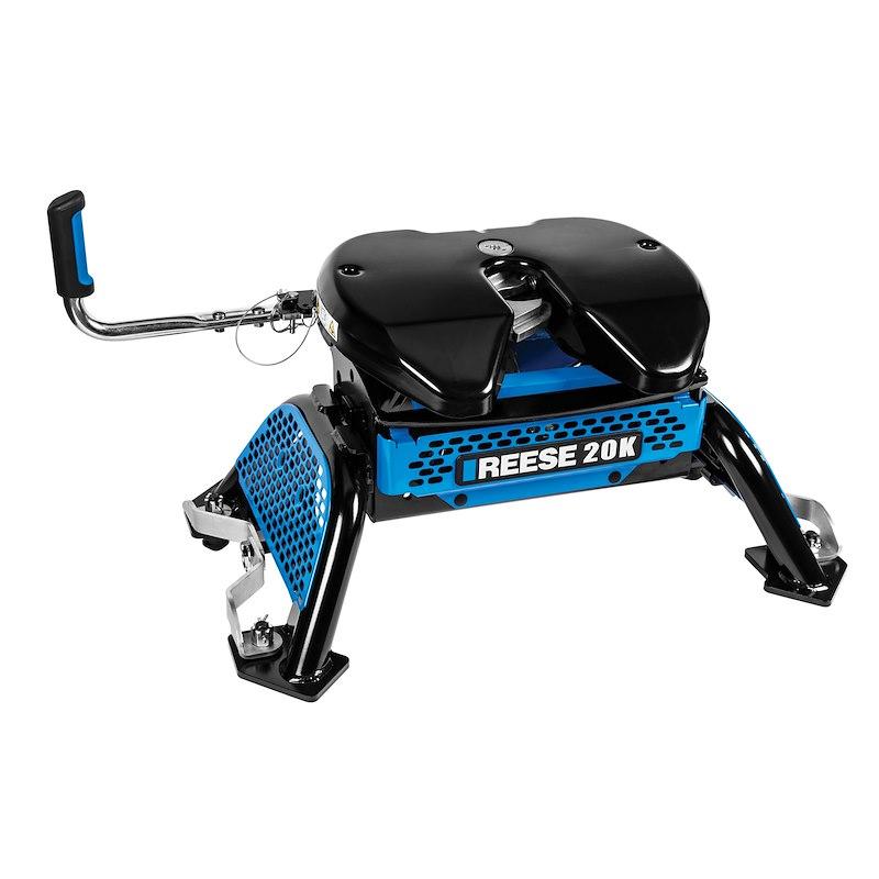 REESE 30921 20K M5 HITCH FORD SUPER DUTY W/FACT, For Use With Ford Factory Puck System; With Fifth Wheel Head/ Center Section/ Legs; 20000 Pound Weight Carrying Capacity; Fixed Type - High quality product image showing REESE 30921 20K M5 HITCH FORD SUPER DUTY W/FACT, For Use With Ford Factory Puck System; With Fifth Wheel Head/ Center Section/ Legs; 20000 Pound Weight Carrying Capacity; Fixed Type details and features
