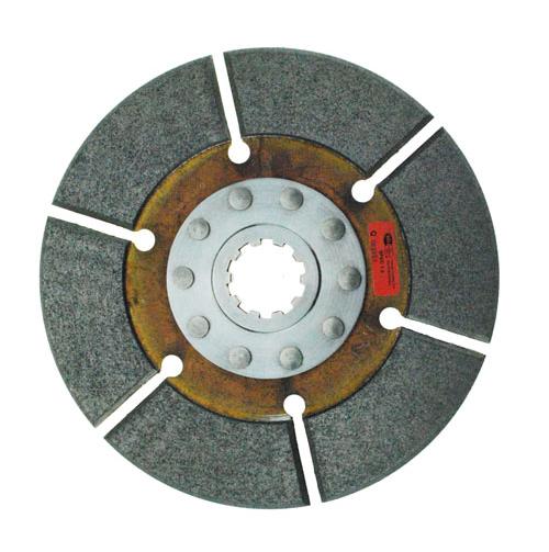 RAM 1331 Clutch Disc; Single Disc; Full Face Design; 8 Inch Disc Diameter; 1-3/8 Inch x 10 Spline Input Shaft; Solid Hub; 5191 Soft Sintered Iron Bonded Friction Material - High quality product image showing RAM 1331 Clutch Disc; Single Disc; Full Face Design; 8 Inch Disc Diameter; 1-3/8 Inch x 10 Spline Input Shaft; Solid Hub; 5191 Soft Sintered Iron Bonded Friction Material details and features