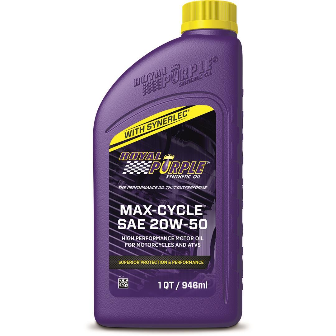 ROYAL PURPLE 01316 Synthetic 20W-50 Max Cycle Oil - 1 Quart Bundle with Koozie - High quality product image showing ROYAL PURPLE 01316 Synthetic 20W-50 Max Cycle Oil - 1 Quart Bundle with Koozie details and features