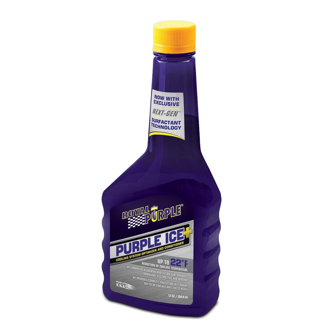 ROYAL PURPLE 01600 PURPLE ICE COOLANT 12OZ, Used With Anti-Freeze And Water; Street; 12 Ounce Bottle; Single - The Twister Group Tools product