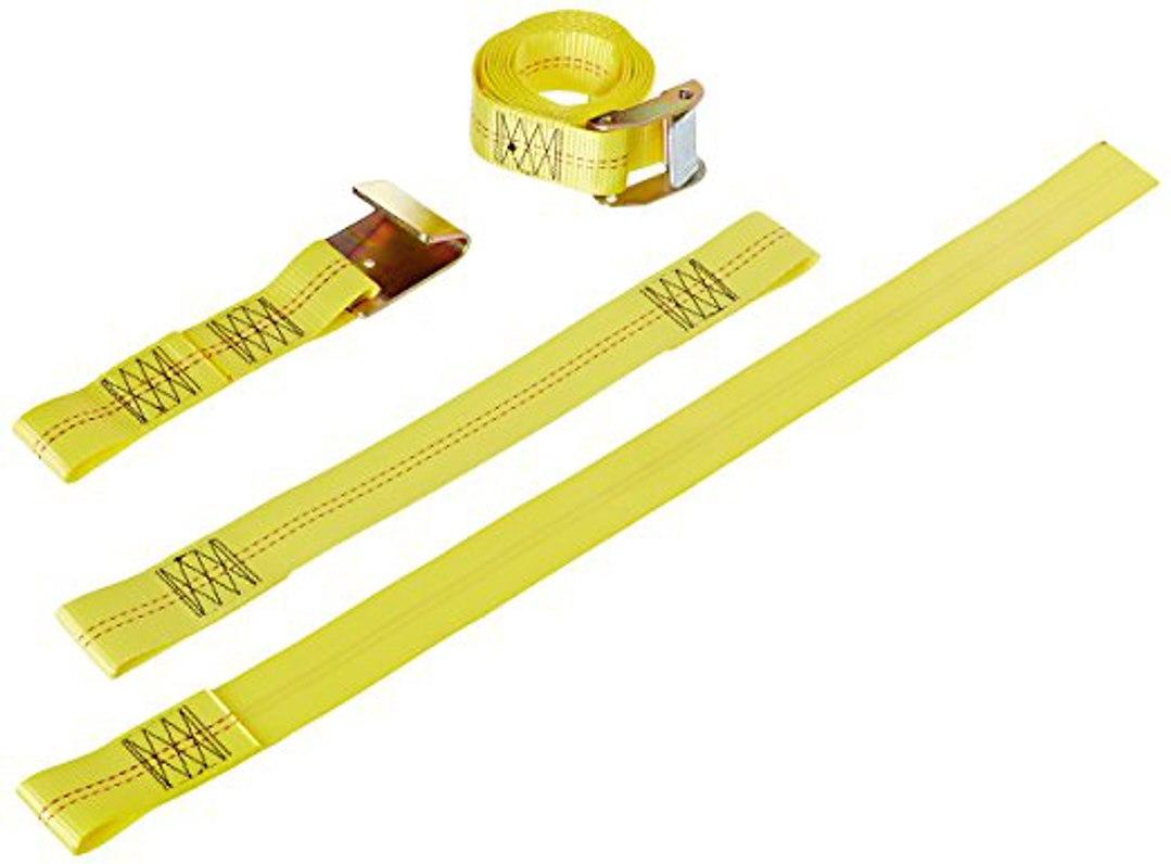 ROADMASTER 2150 UNIVERSAL TIE DOWN STRAP, Vehicle Tie Down; For Use With Roadmaster Tow Collies; Fits Up To 30 Inch Diameter x 11 Inch Width Tires; 7700 Pound Capacity; Single - The Twister Group Tools product