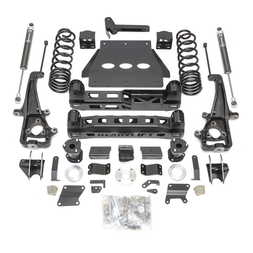 READYLIFT 44-19601 Big Lift Kit w/Shocks; 6 in. Lift; w/Falcon 1.1 Monotube Shock; w/o Factory Air