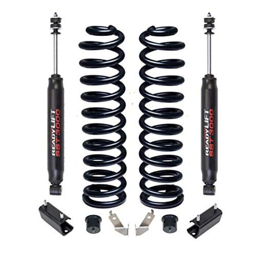 READYLIFT 46-2725 2.5FT Coil Spring Lift Kit with SST3000 Front Shocks