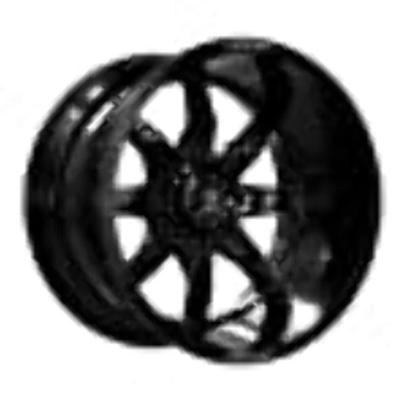 RBP 81R-2090-73-12FB Pilot Saharan 20X9 Gloss Black 78Mm