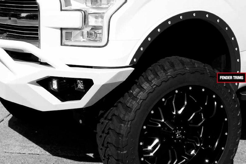 RBP RBP-791568 791568 Textured Black Fender Trim (Ford F-150,4 Piece) - High quality product image showing RBP RBP-791568 791568 Textured Black Fender Trim (Ford F-150,4 Piece) details and features