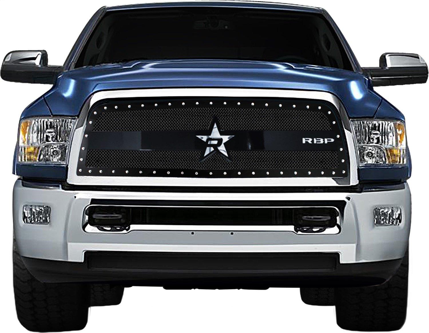 RBP RBP-951460 PILOT RX-III Series Black Studded Frame Main Grille - High quality product image showing RBP RBP-951460 PILOT RX-III Series Black Studded Frame Main Grille details and features