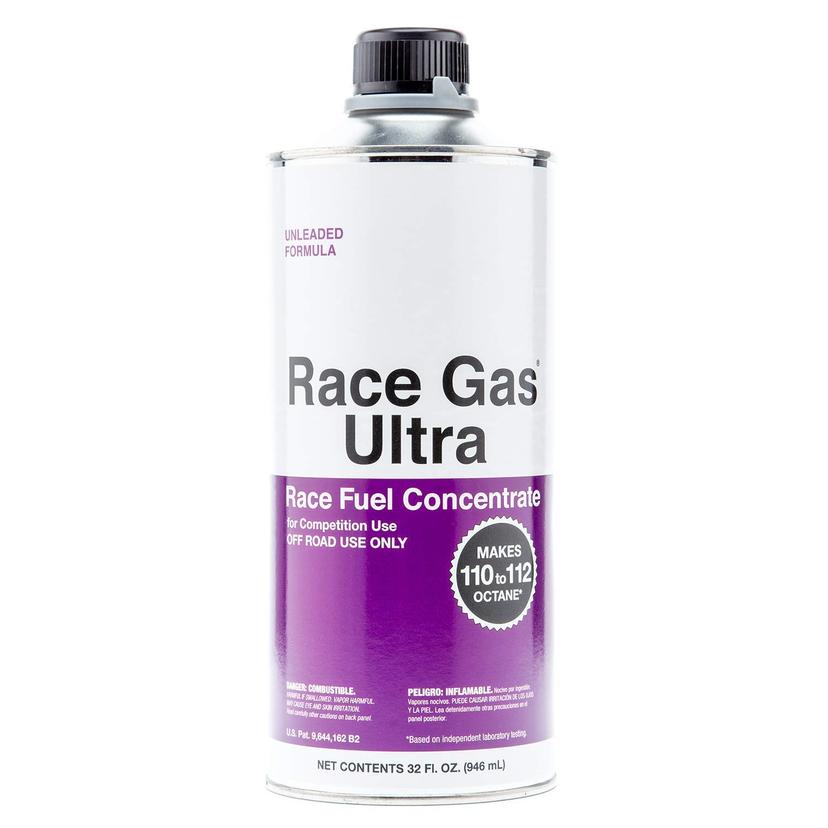 RACE GAS 200032 Fuel Additive; Octane Booster; For Gasoline; 32 Ounce Bottle; Single