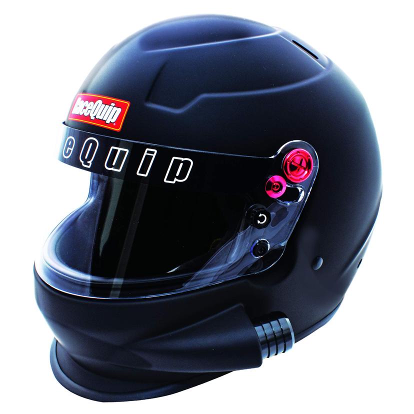 RACEQUIP 296993 Side Air Full Face Helmet PRO20 Series Snell SA2020 Rated Flat Black Medium