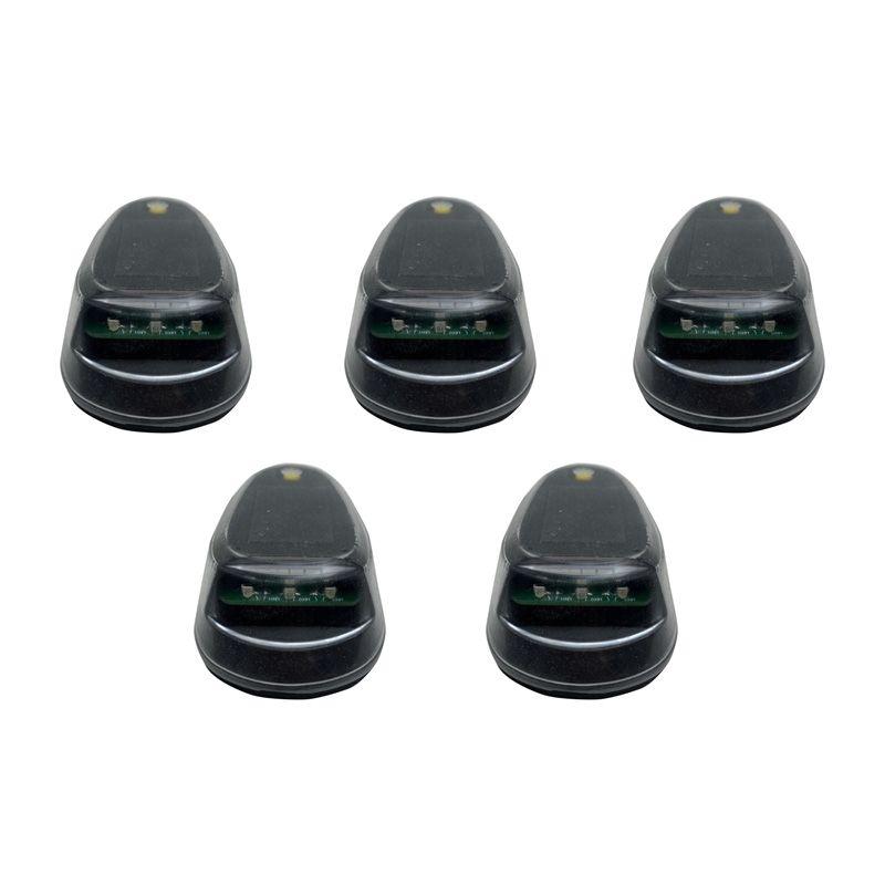 RACE SPORT 1007472 Wireless Solar Powered Amber Cab Roof Light Kit for Trucks, SUV, and ATV - No Drilling, No Holes, No Holes, Patented - High quality product image showing RACE SPORT 1007472 Wireless Solar Powered Amber Cab Roof Light Kit for Trucks, SUV, and ATV - No Drilling, No Holes, No Holes, Patented details and features